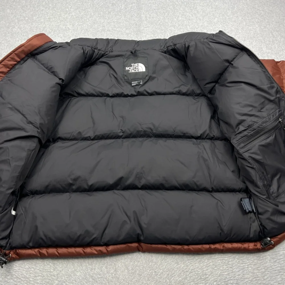NEW North Face 1996 Retro Nuptse Jacket Mens Large Ember Soil 700 Down Coat 3C8D